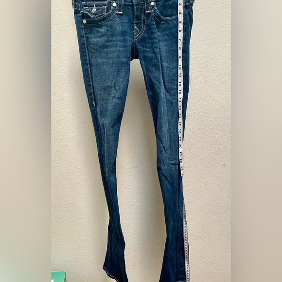 True Religion Jeans - Women’s Blue Denim, Straight Leg Jeans. Size 27. - Picture 7 of 12